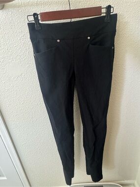 PGA Tour Black Activewear Top with Logo Patch